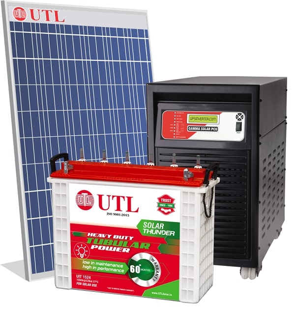 Buy UTL 2kW Solar System At Best Price UTL Solar