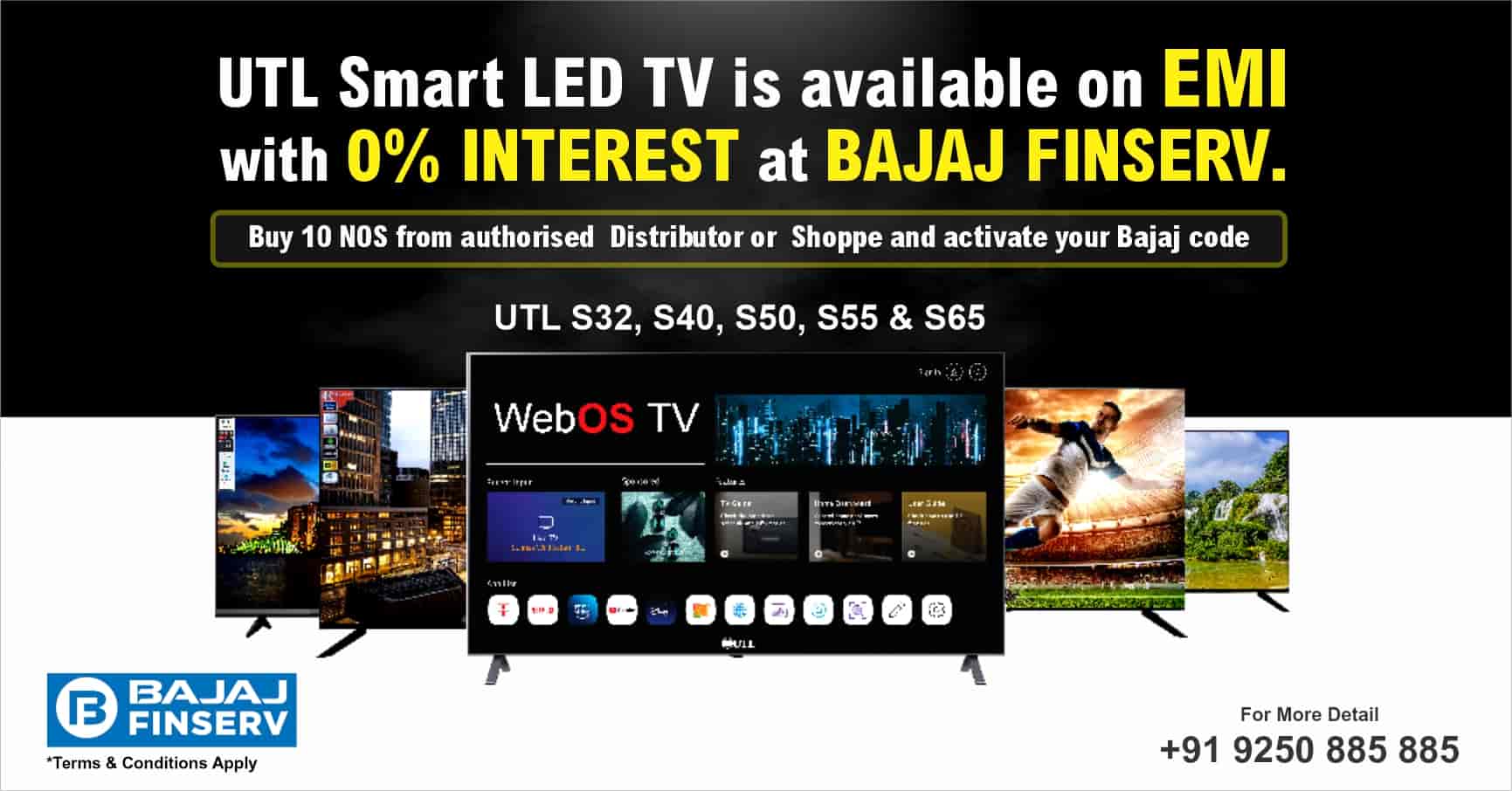 UTL Smart LED TV | Buy UTL's smart TV models now at the best price!